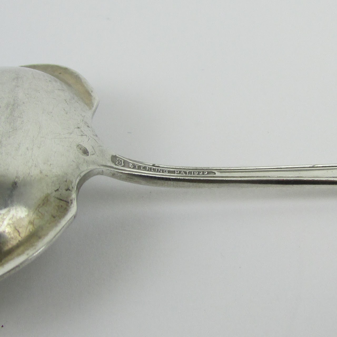 Sterling Silver Pierced Serving Spoon