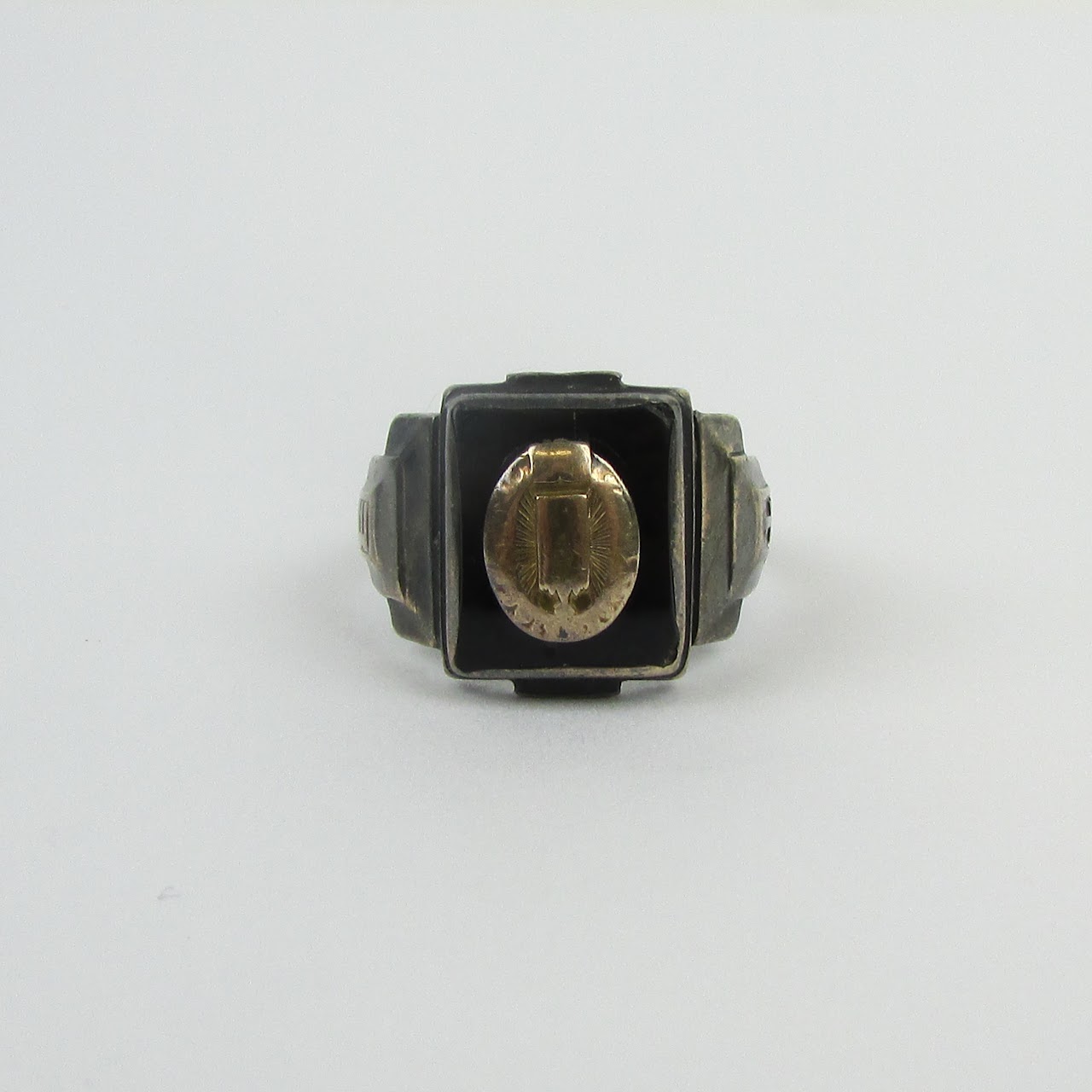 10K Gold & Onyx Jostens Ring