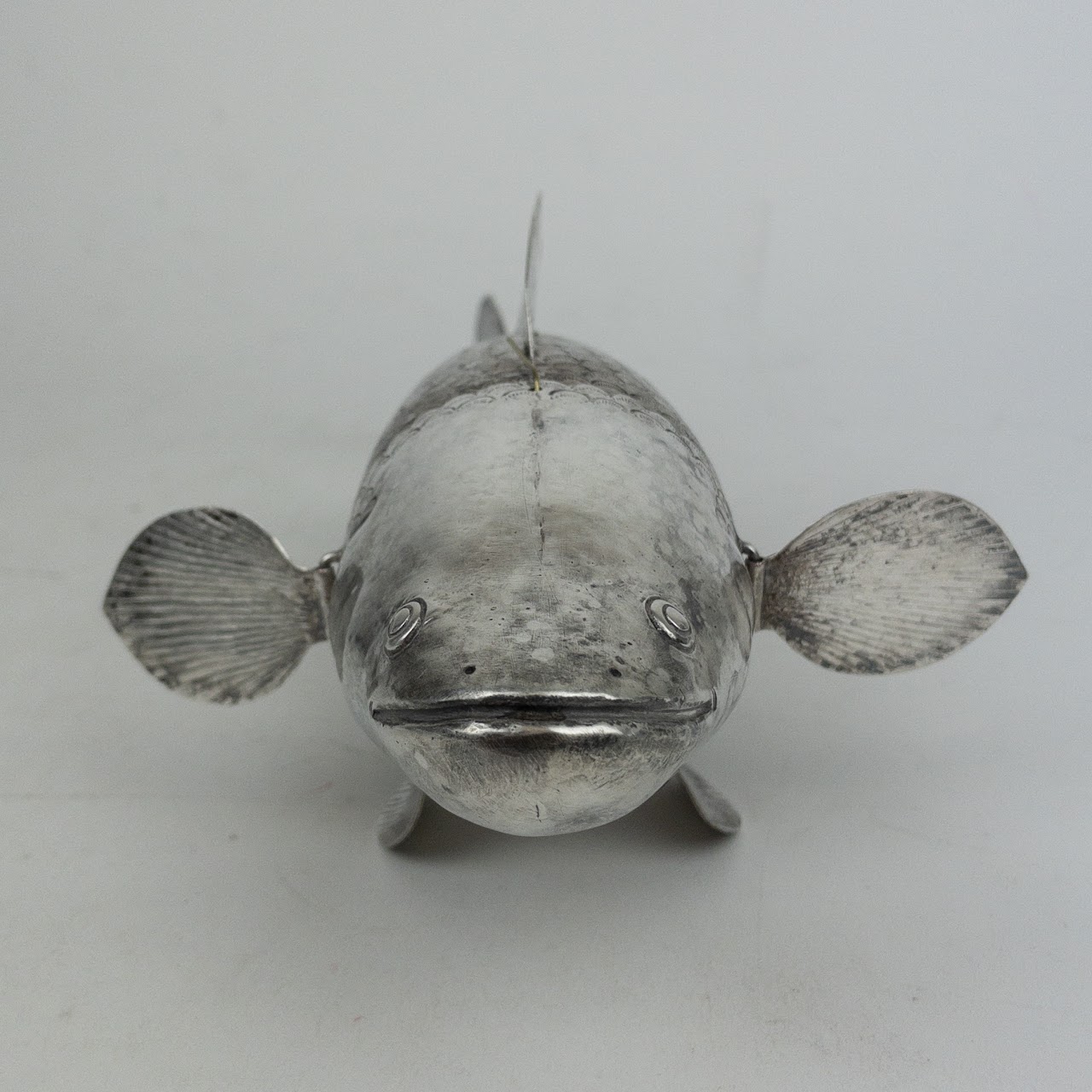 Cambodian Silver Plated Large Articulated Fish