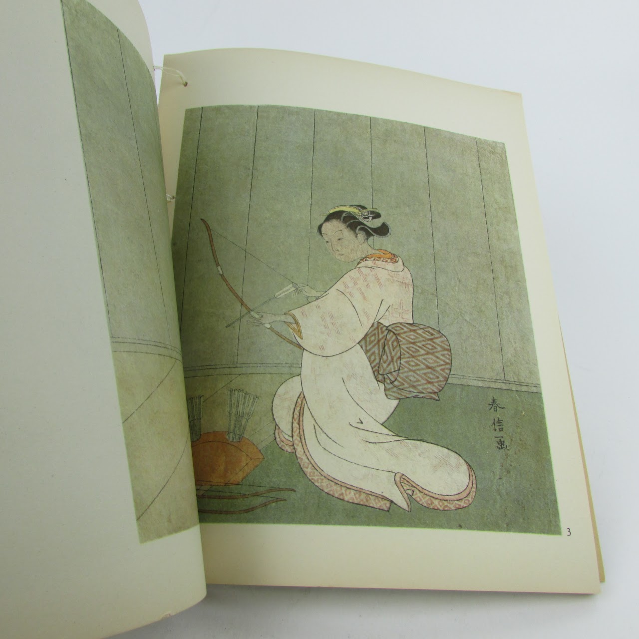 Harunobu Japanese Art Plate Book