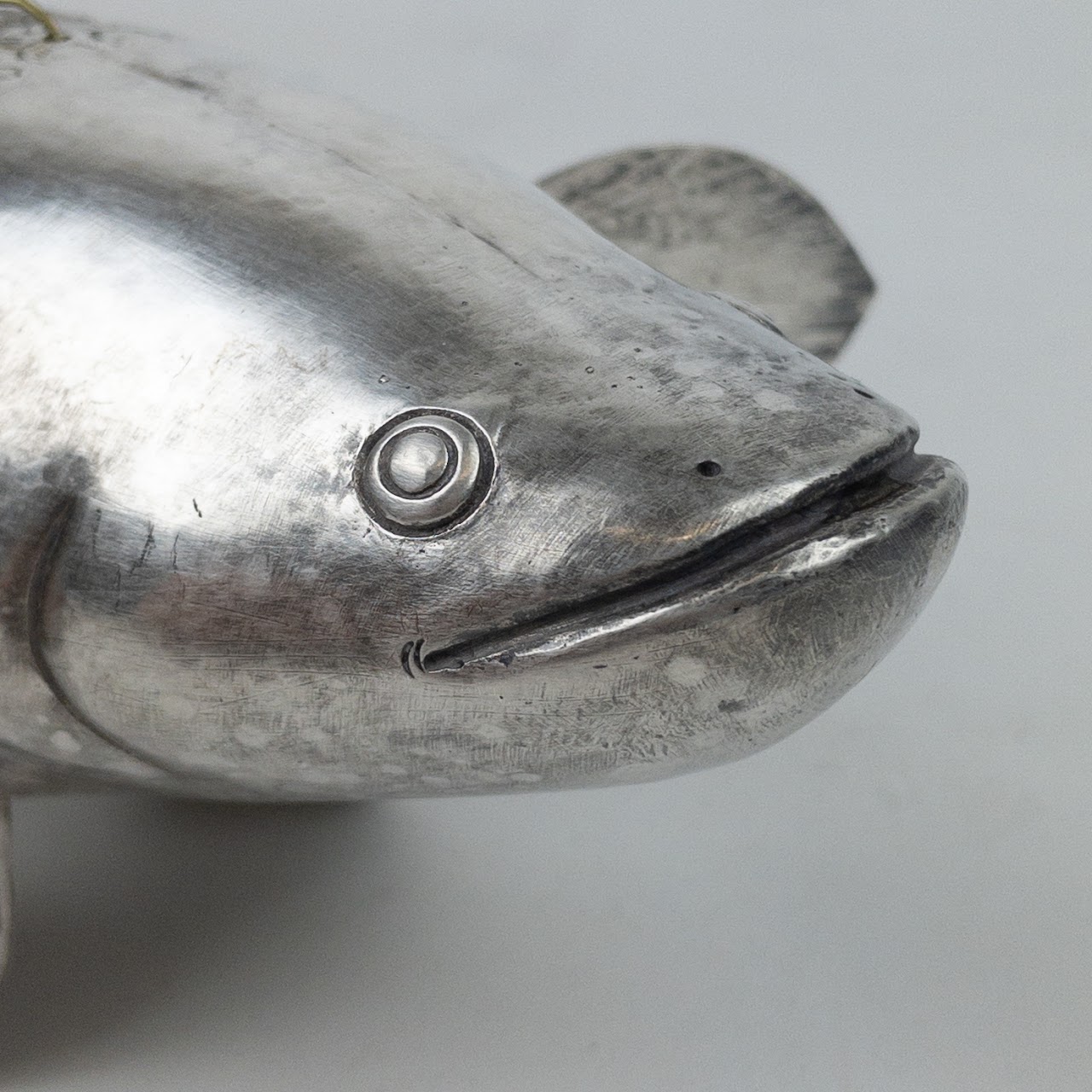 Cambodian Silver Plated Large Articulated Fish