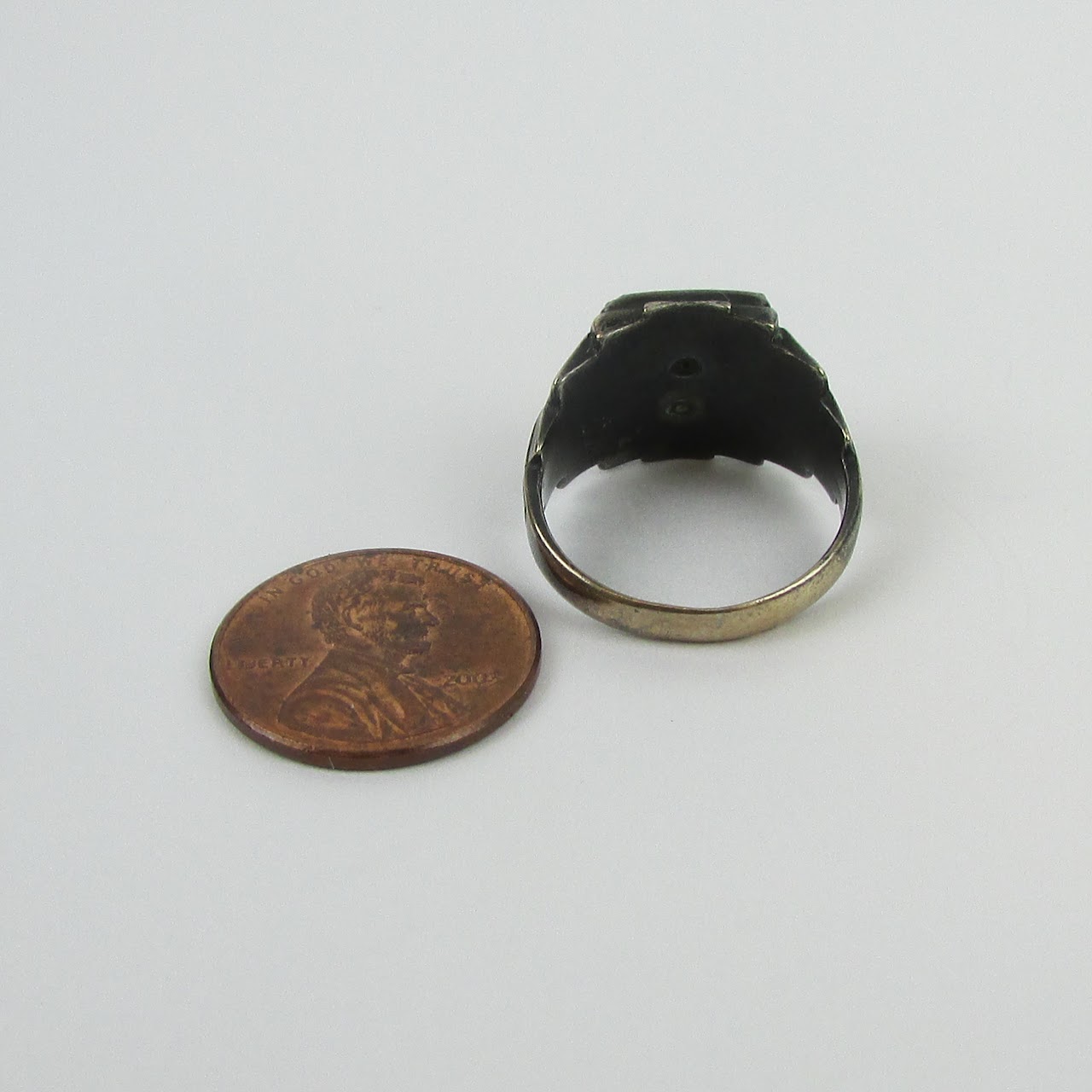 10K Gold & Onyx Jostens Ring