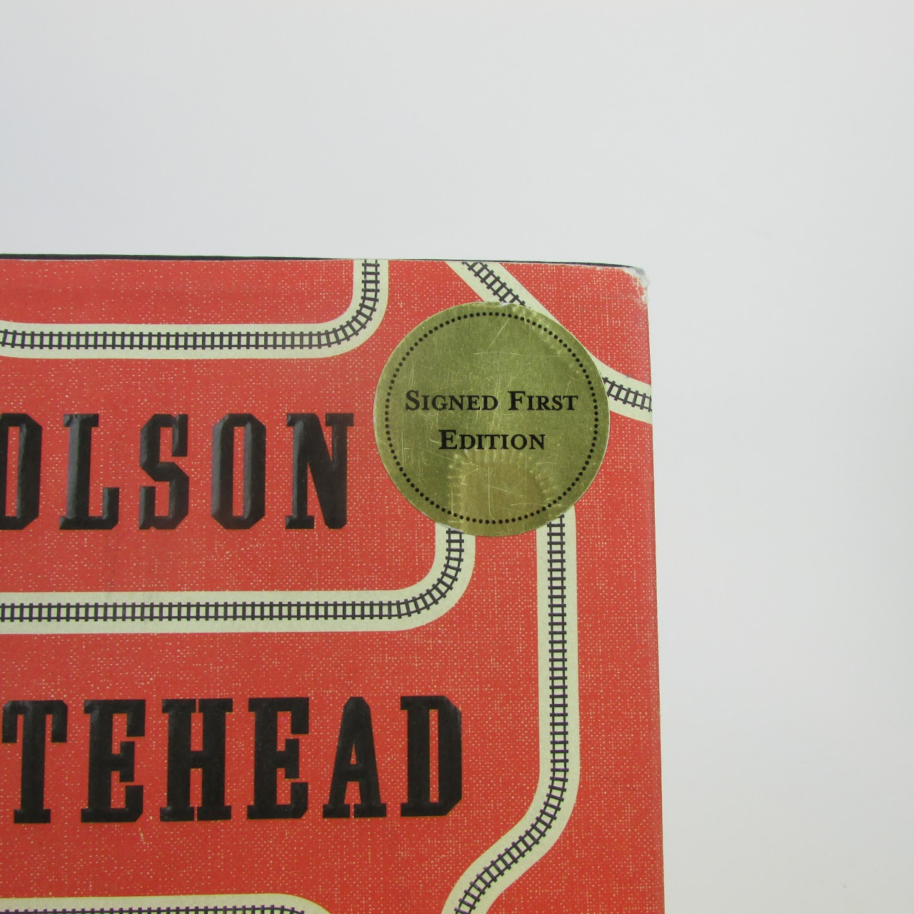 Colson Whitehead SIGNED 'The Underground Railroad' Book