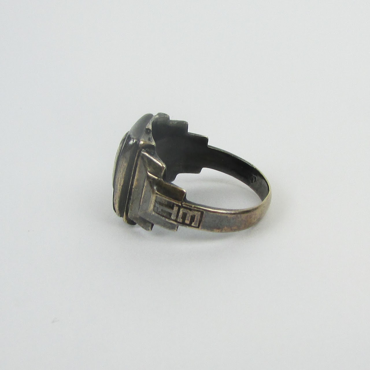 10K Gold & Onyx Jostens Ring