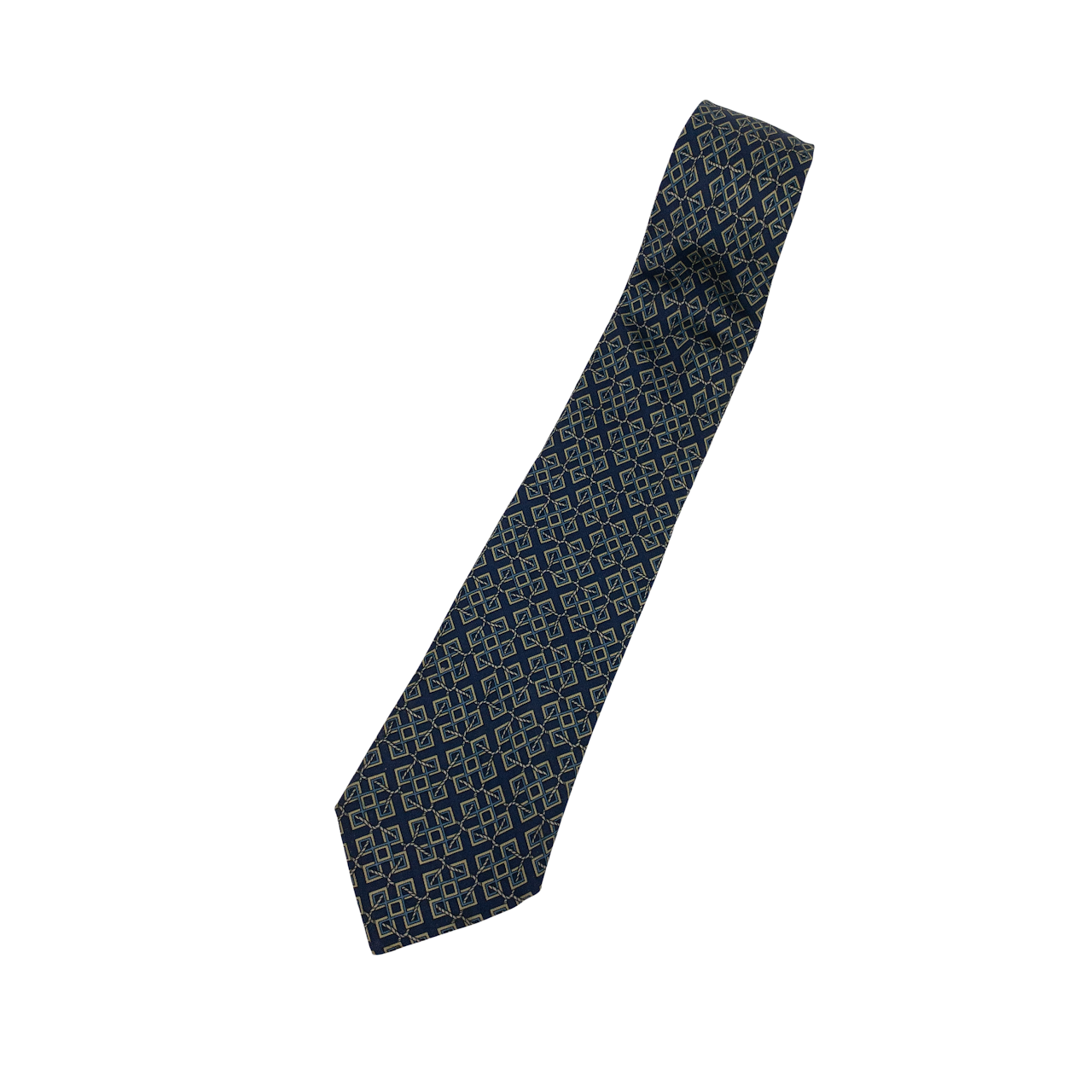 Hermès Diamond Pattern Tie