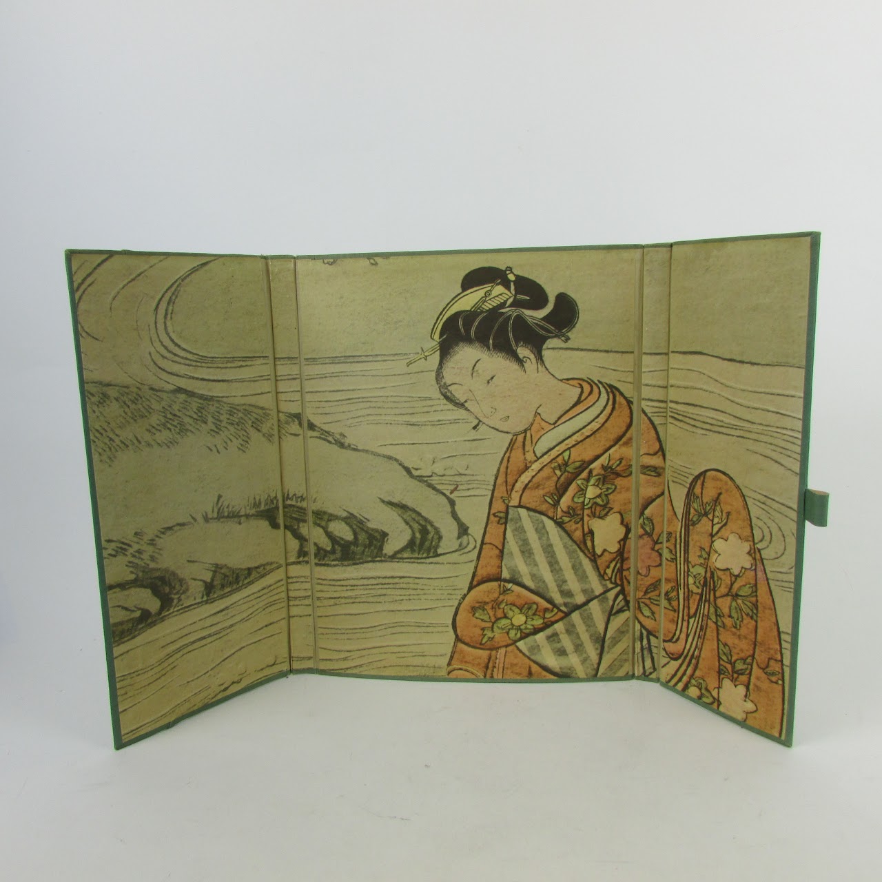 Harunobu Japanese Art Plate Book