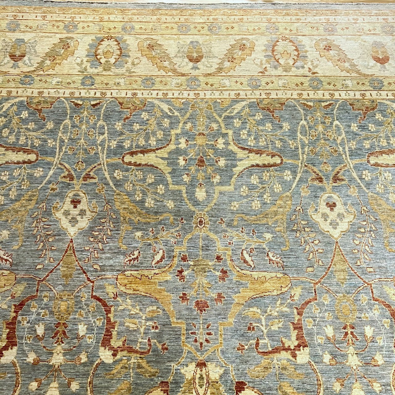 Wool Floral Carpet