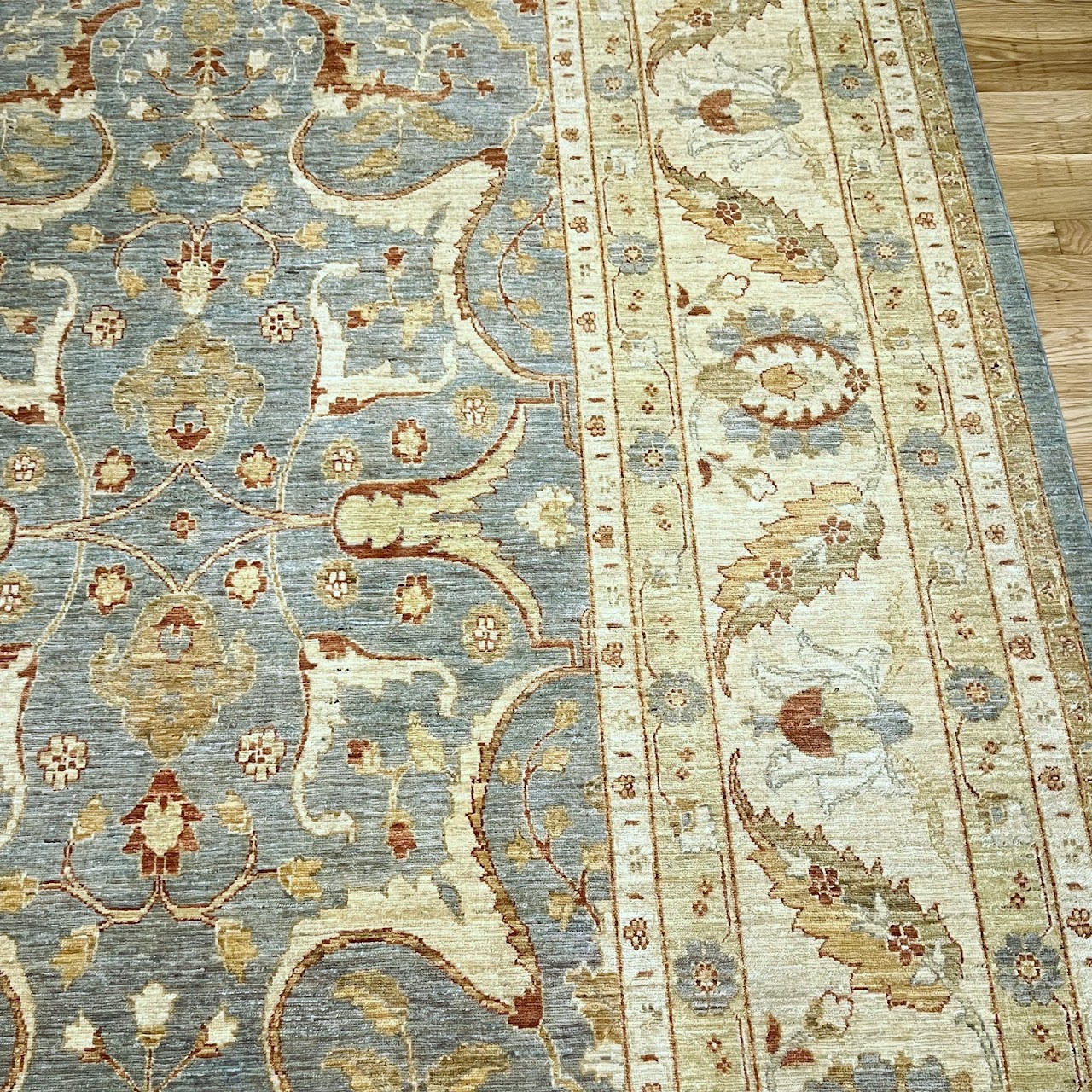 Wool Floral Carpet