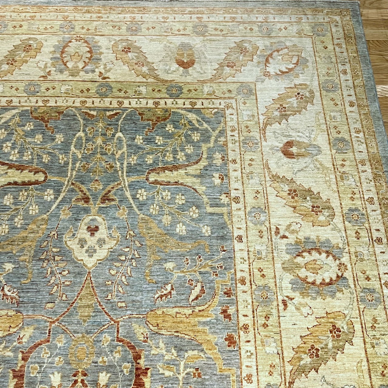 Wool Floral Carpet