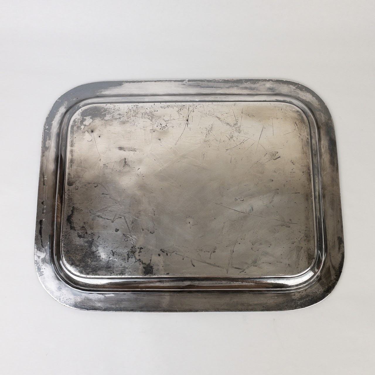 Reed & Barton Silver On Copper Serving Tray