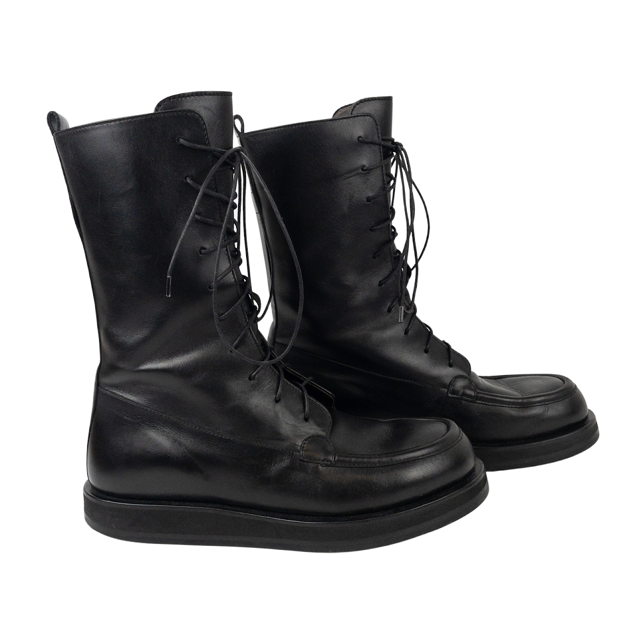 The Row Patty Combat Boots