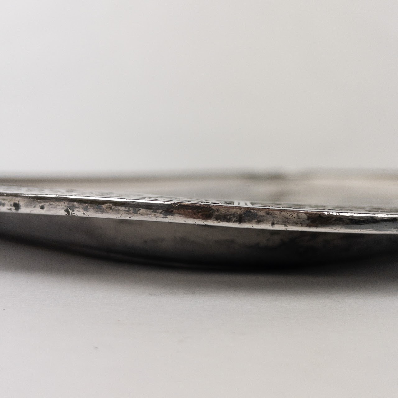 Reed & Barton Silver On Copper Serving Tray