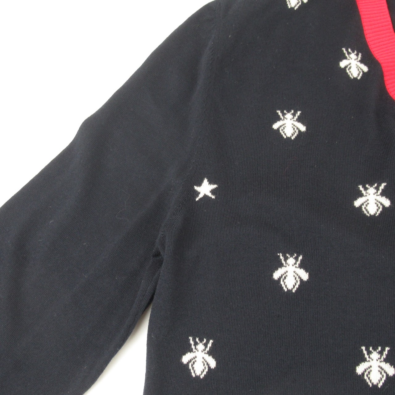 Gucci Bee V-Neck Jumper