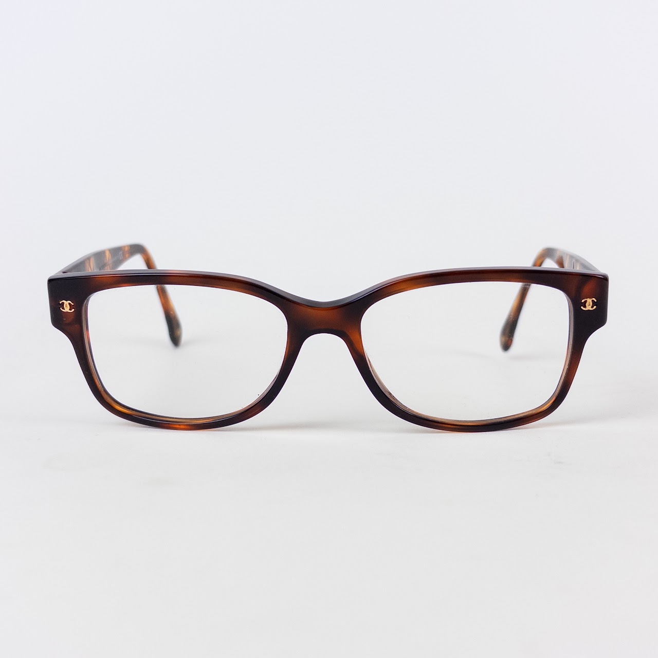 Chanel Faux Tortoise Rx Eyeglasses