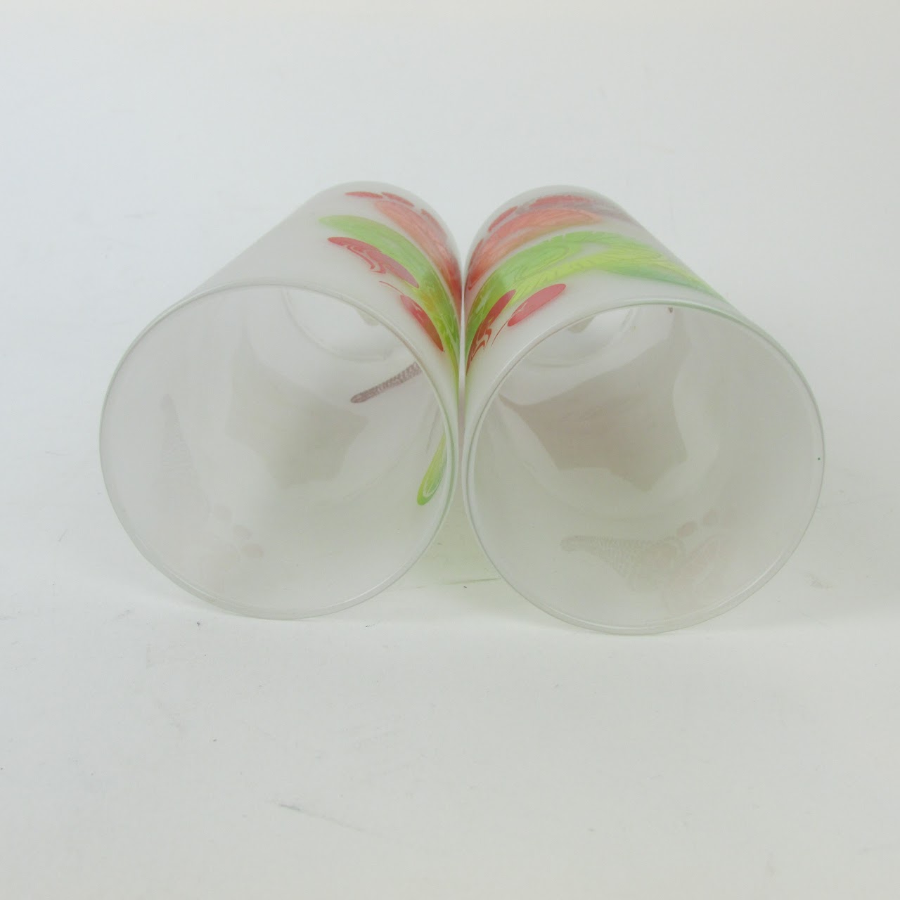 Federal Glass Mid-Century Fruit Highball Set