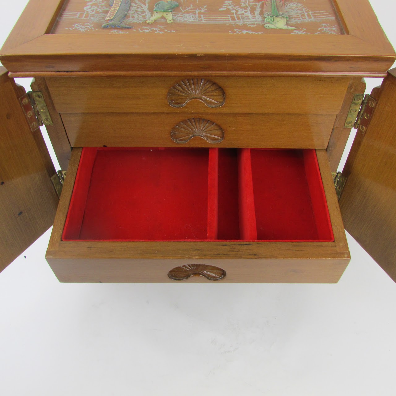 Chinese Handcrafted Jewelry Chest