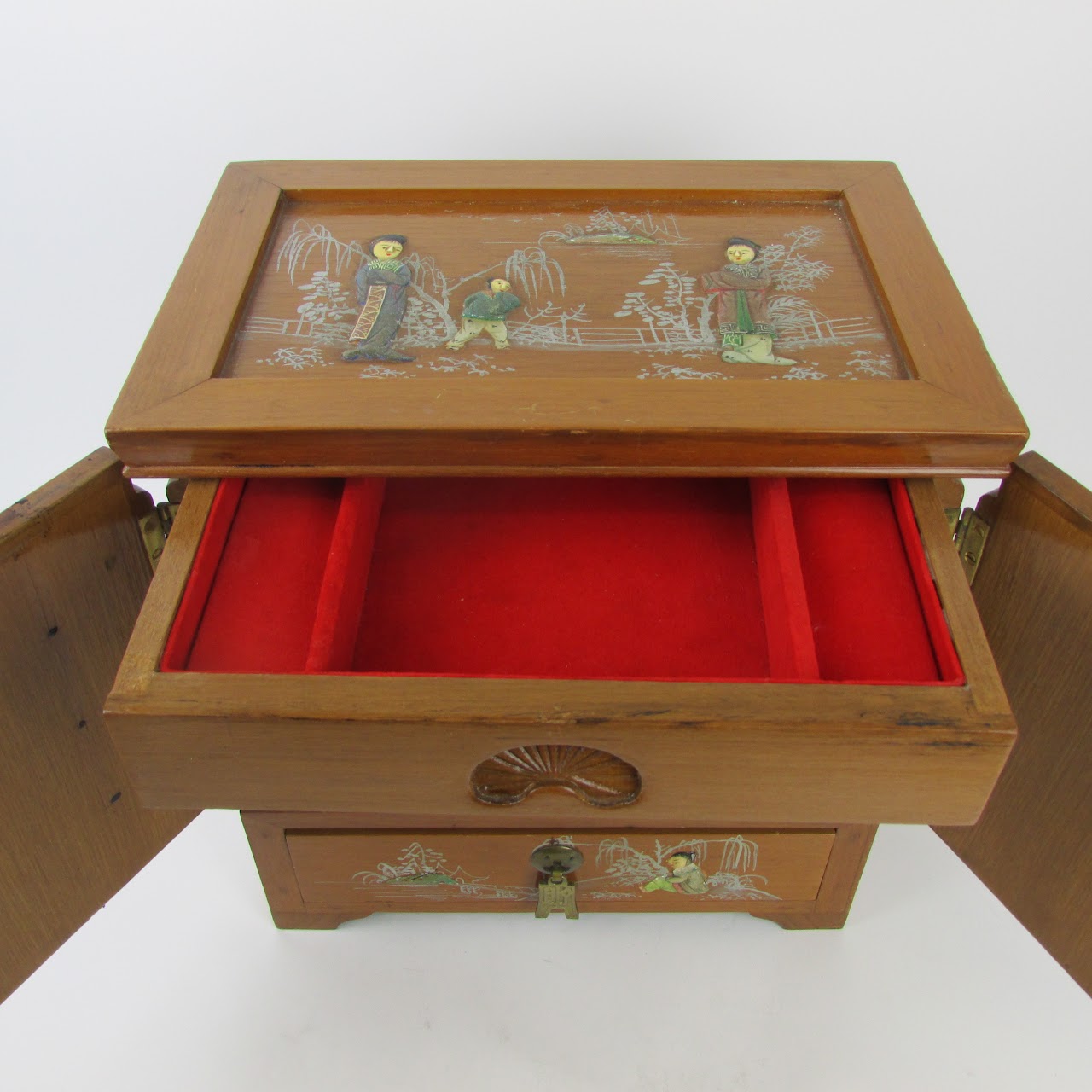 Chinese Handcrafted Jewelry Chest