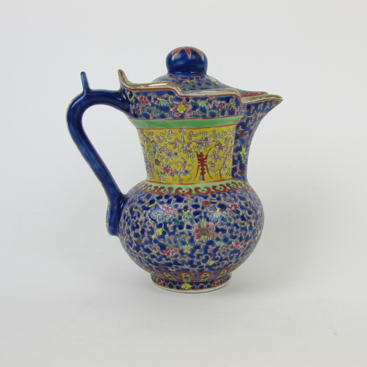 Chinese Porcelain Decorated Teapot