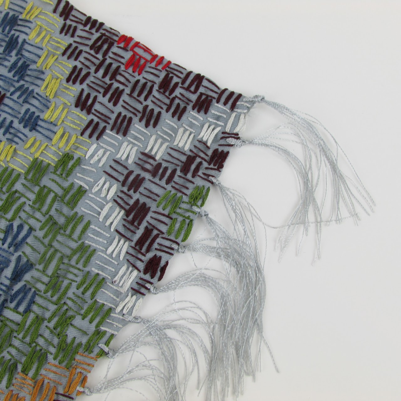 Dries Van Noten MINT Handwoven Silk Scarf