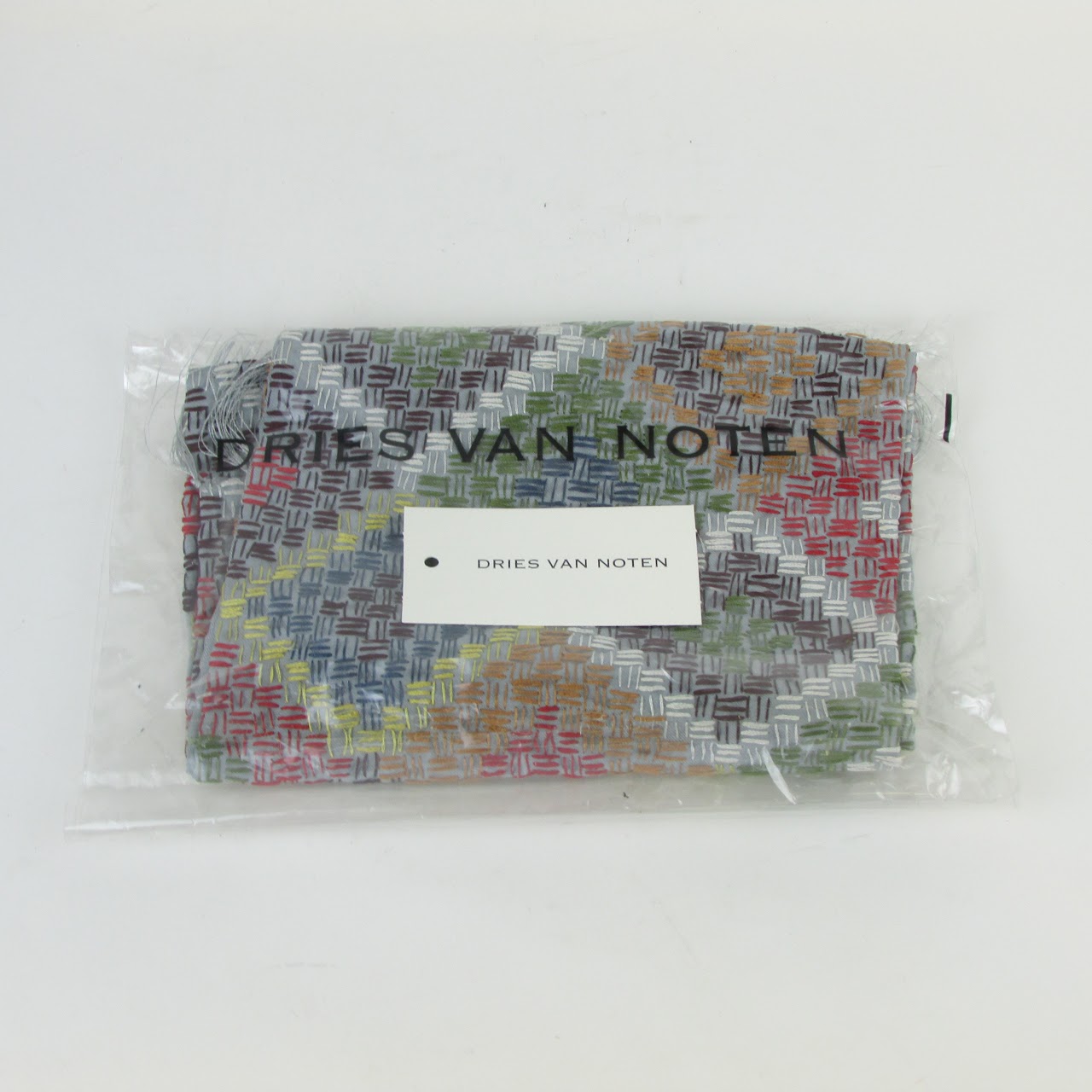 Dries Van Noten MINT Handwoven Silk Scarf