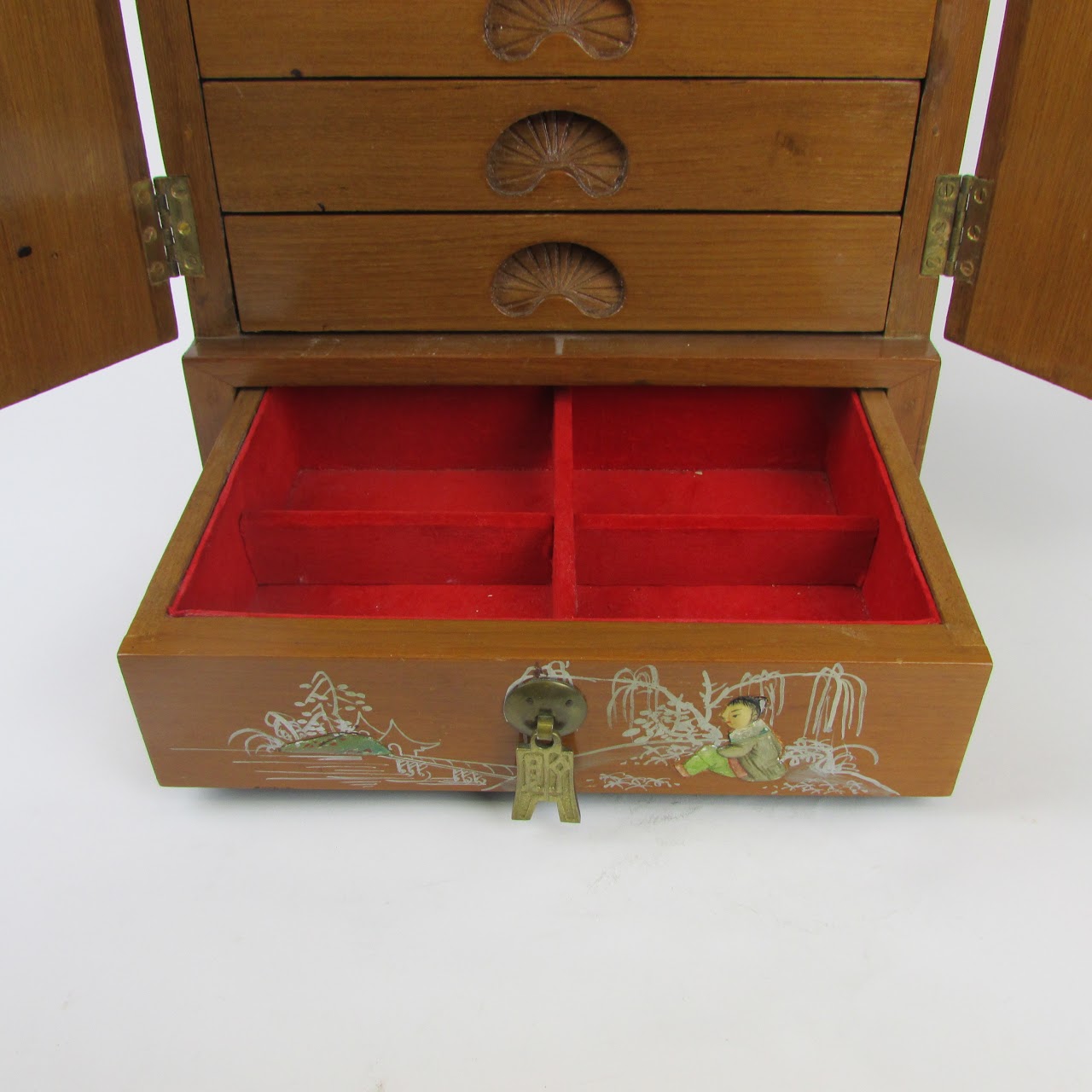 Chinese Handcrafted Jewelry Chest