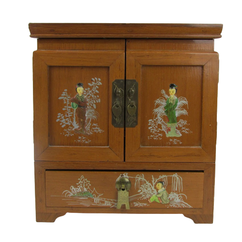 Chinese Handcrafted Jewelry Chest