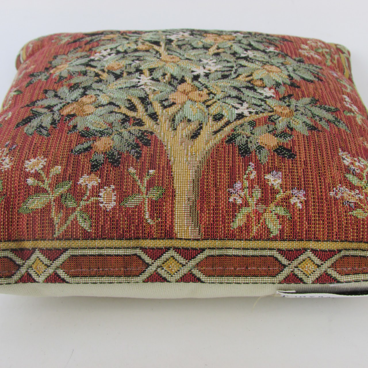 Goblys Vintage Fruit Tree Tapestry Mini Pillow