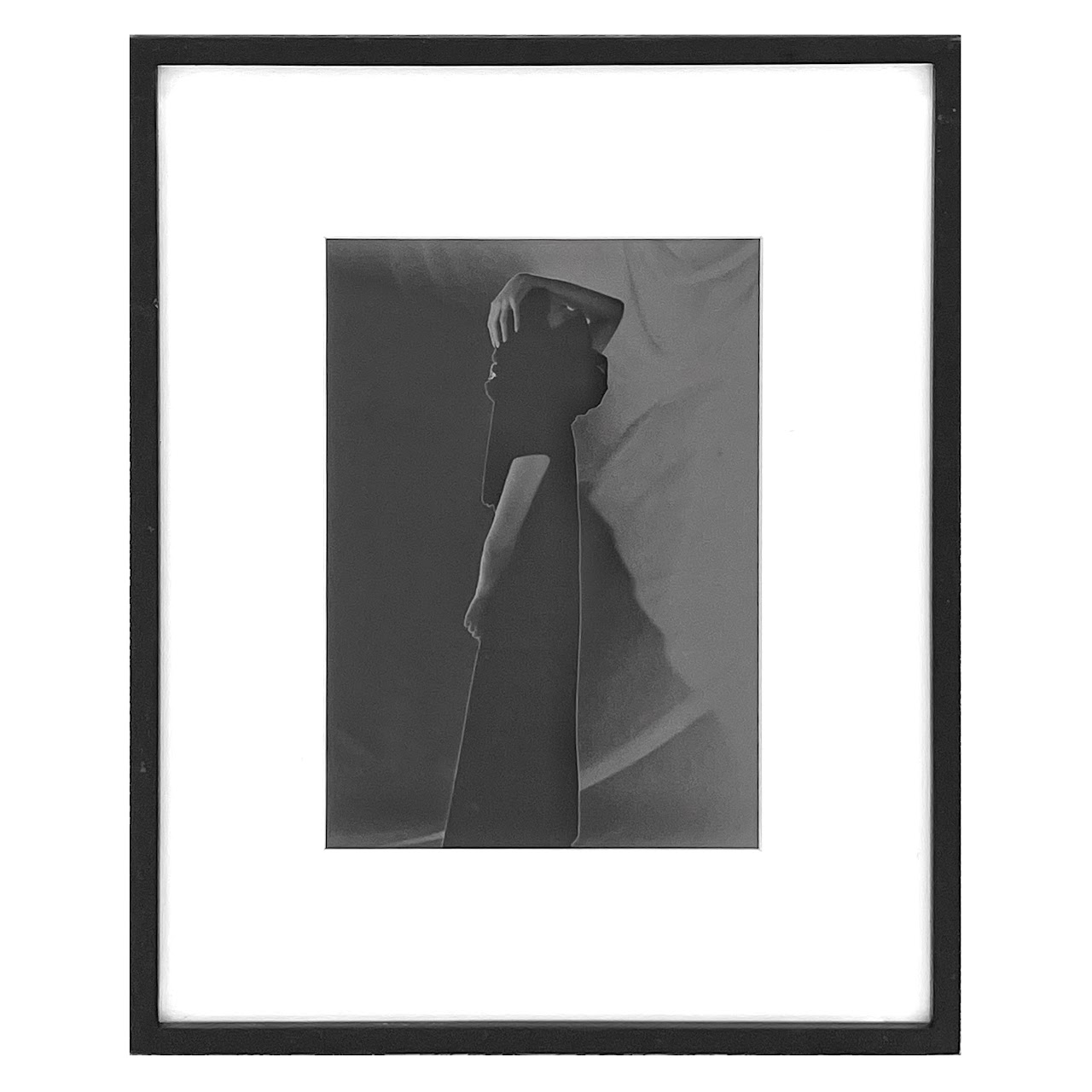 Don Freeman 'Solarized Black Dress' Signed Archival Pigment Print Photograph