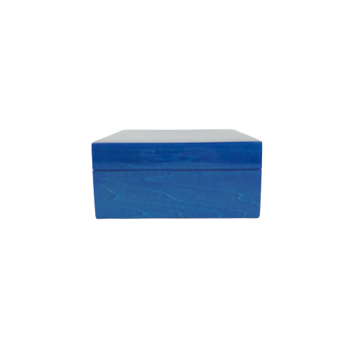 Blue Lacquered Decorative Box