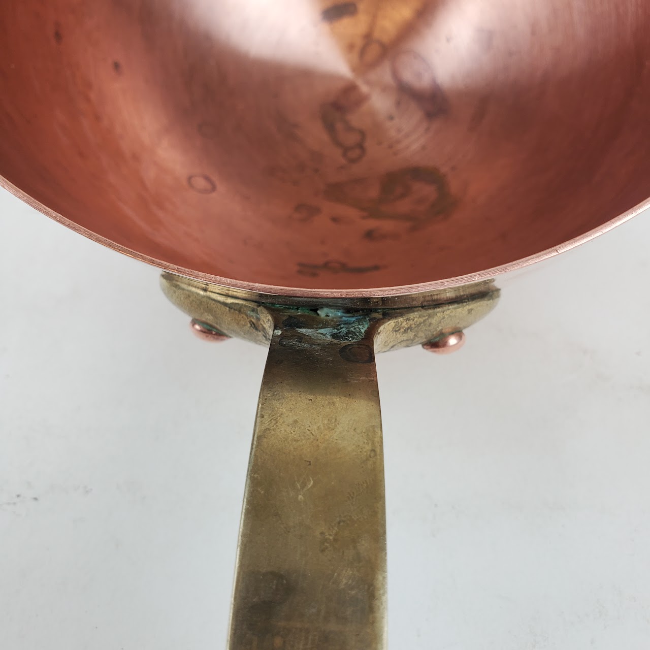 French Copper Zabaglione Pan