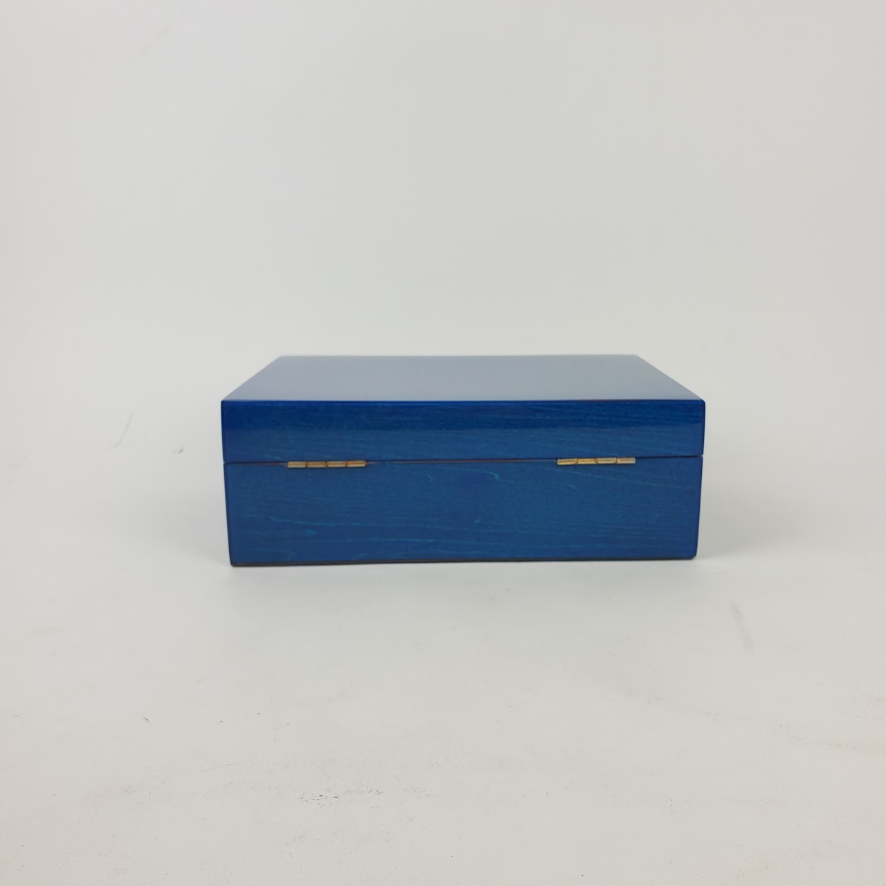 Blue Lacquered Decorative Box