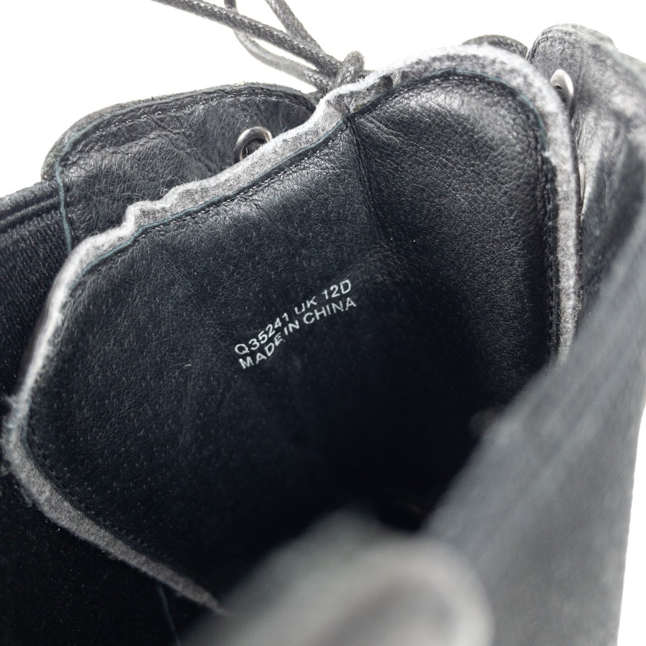 Yohji Yamamoto Y-3 Leather Lace-Up Boots