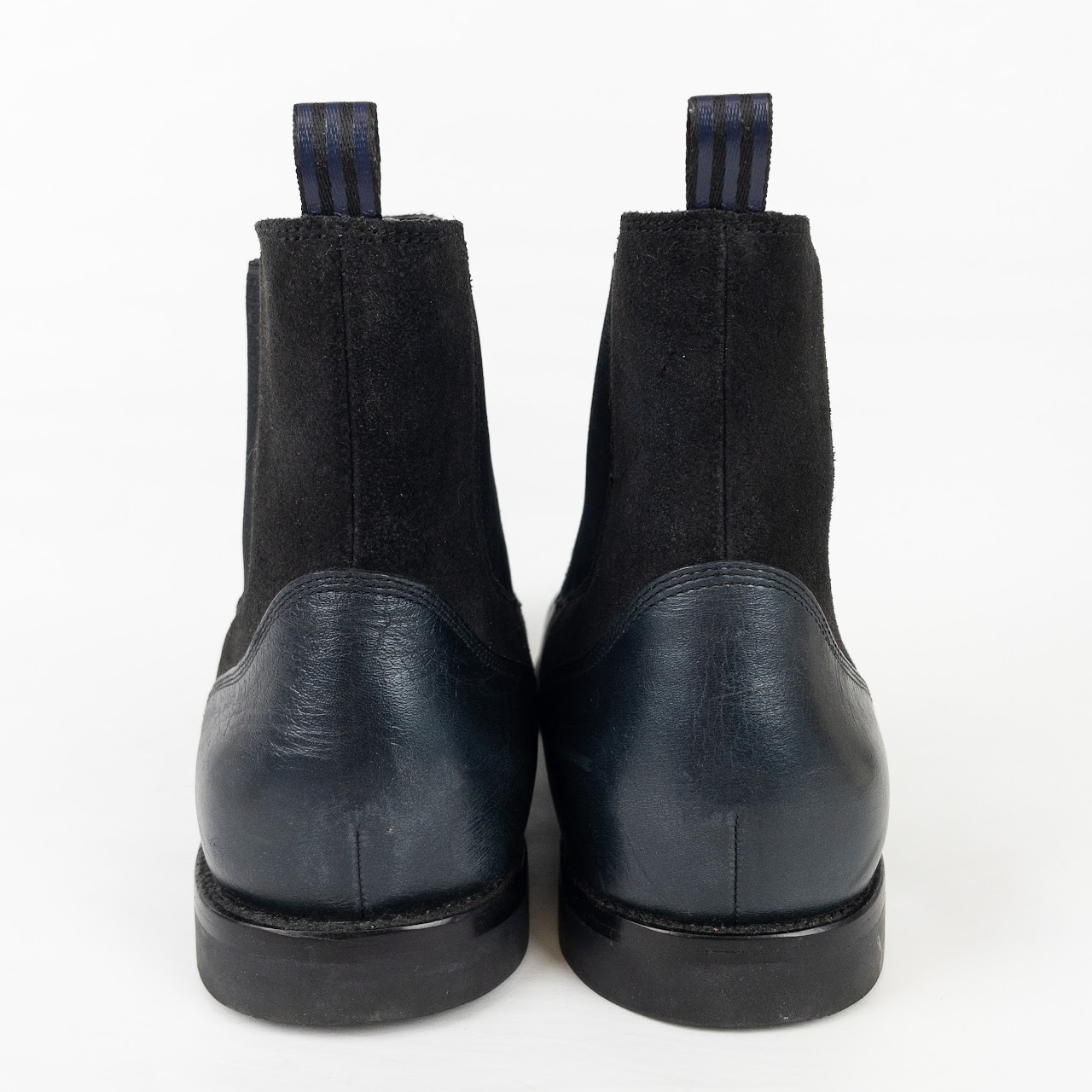 Yohji Yamamoto Y-3 Suede & Leather Chelsea Boots
