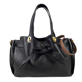 Anya Hindmarch Black & Brown Leather Handbag