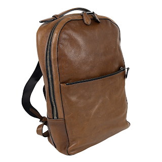Coach Cognac Leather Backpack