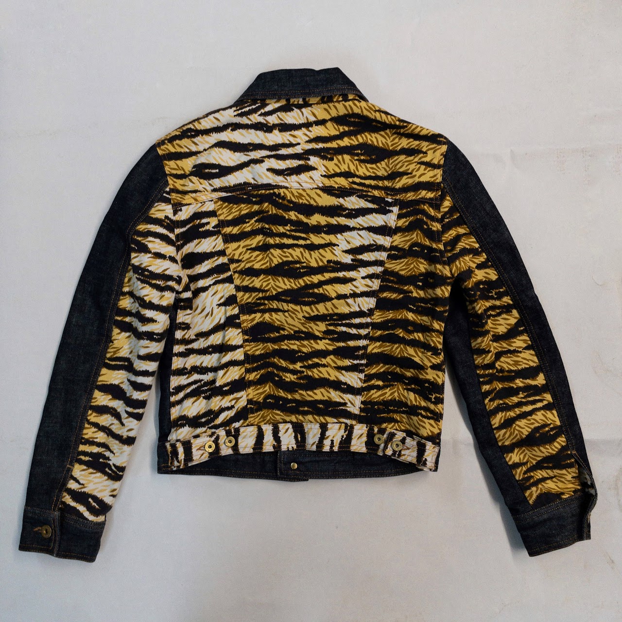 Dolce & Gabbana Denim Tiger Two-Piece Set