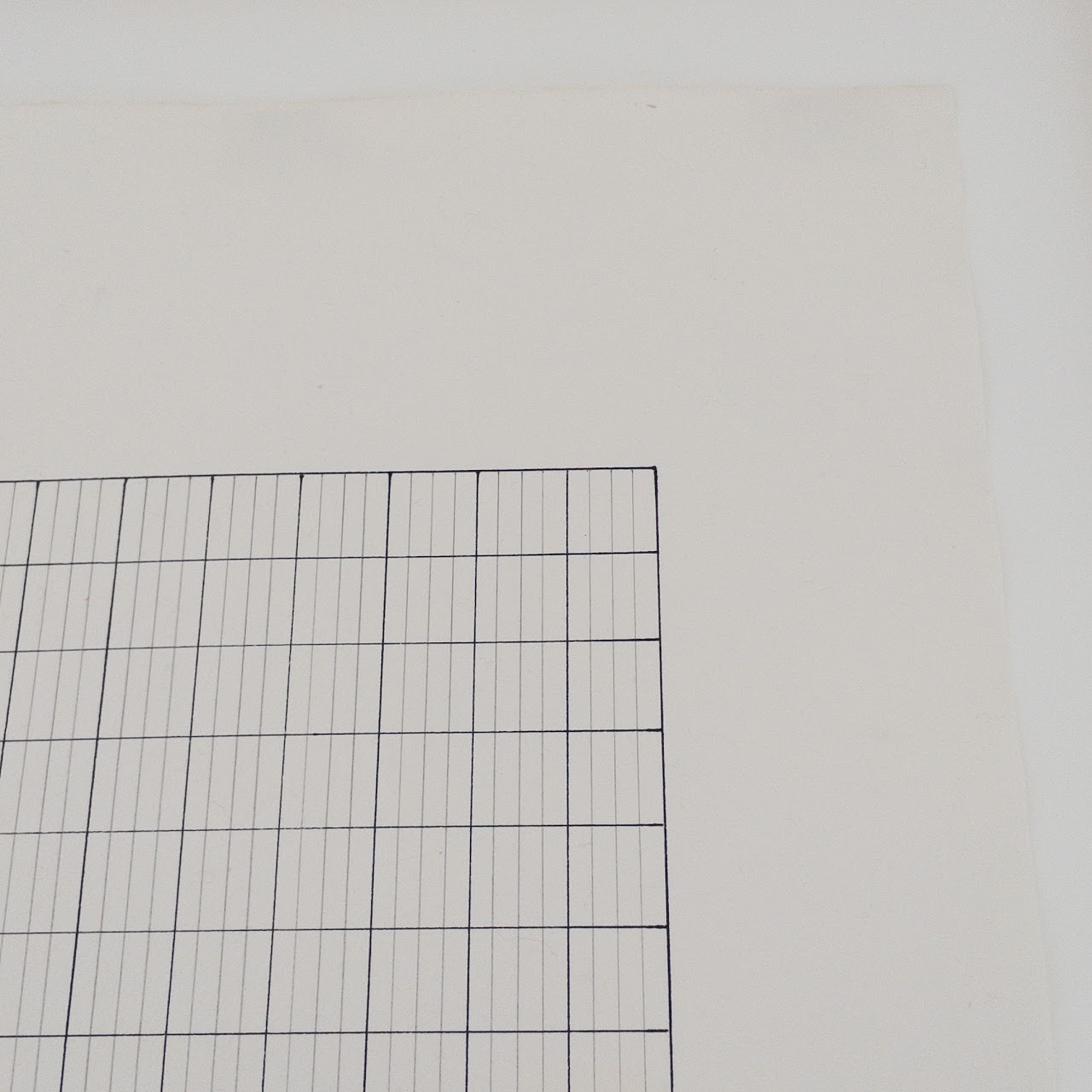 Minimalist Geometric Signed Ink Drawing