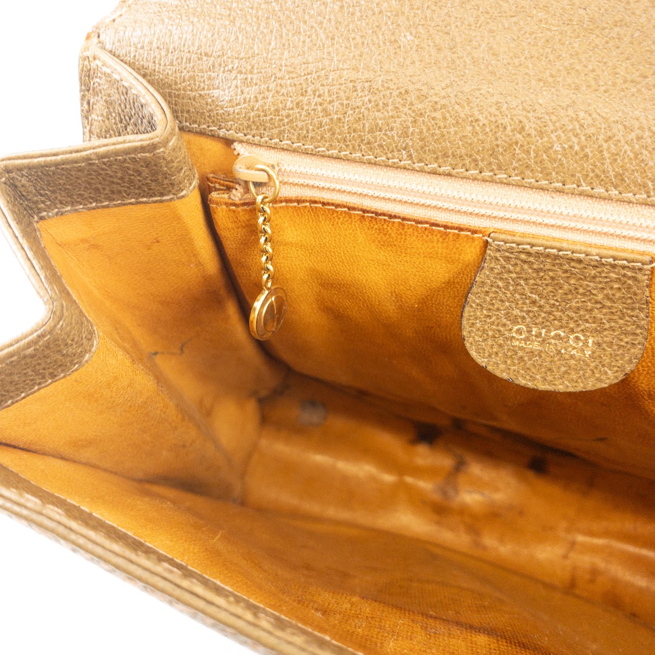 Gucci Vintage Leather Handbag