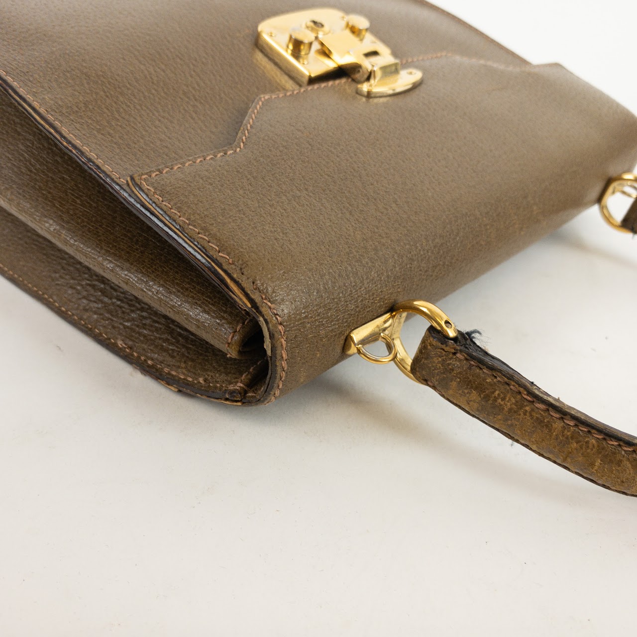 Gucci Vintage Leather Handbag