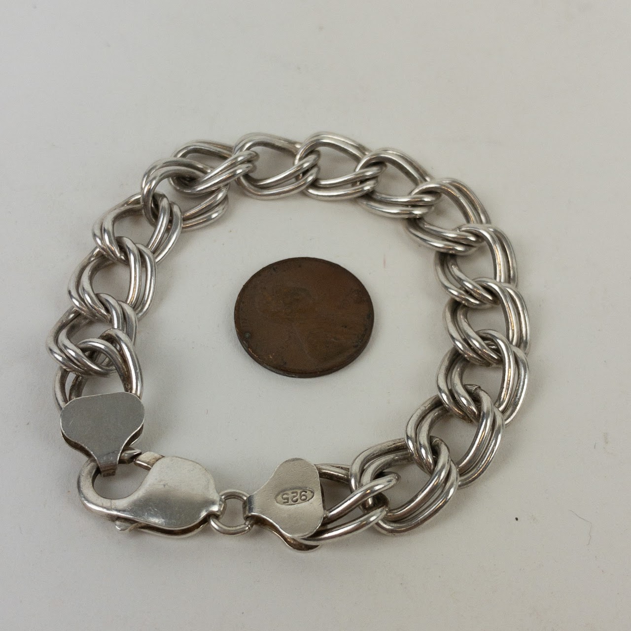 Sterling Silver Link Bracelet