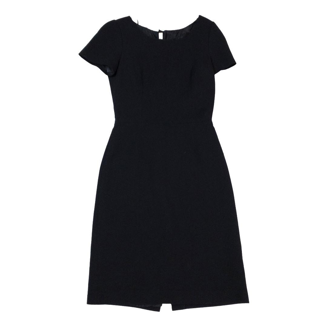 Prada Wool Crepe Sheath Dress