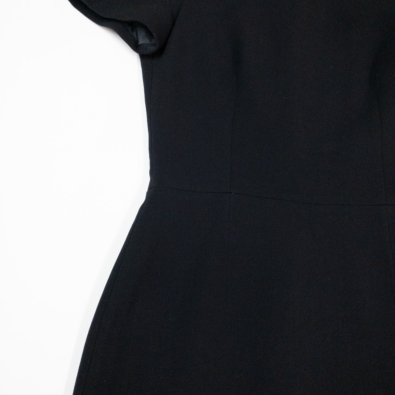 Prada Wool Crepe Sheath Dress