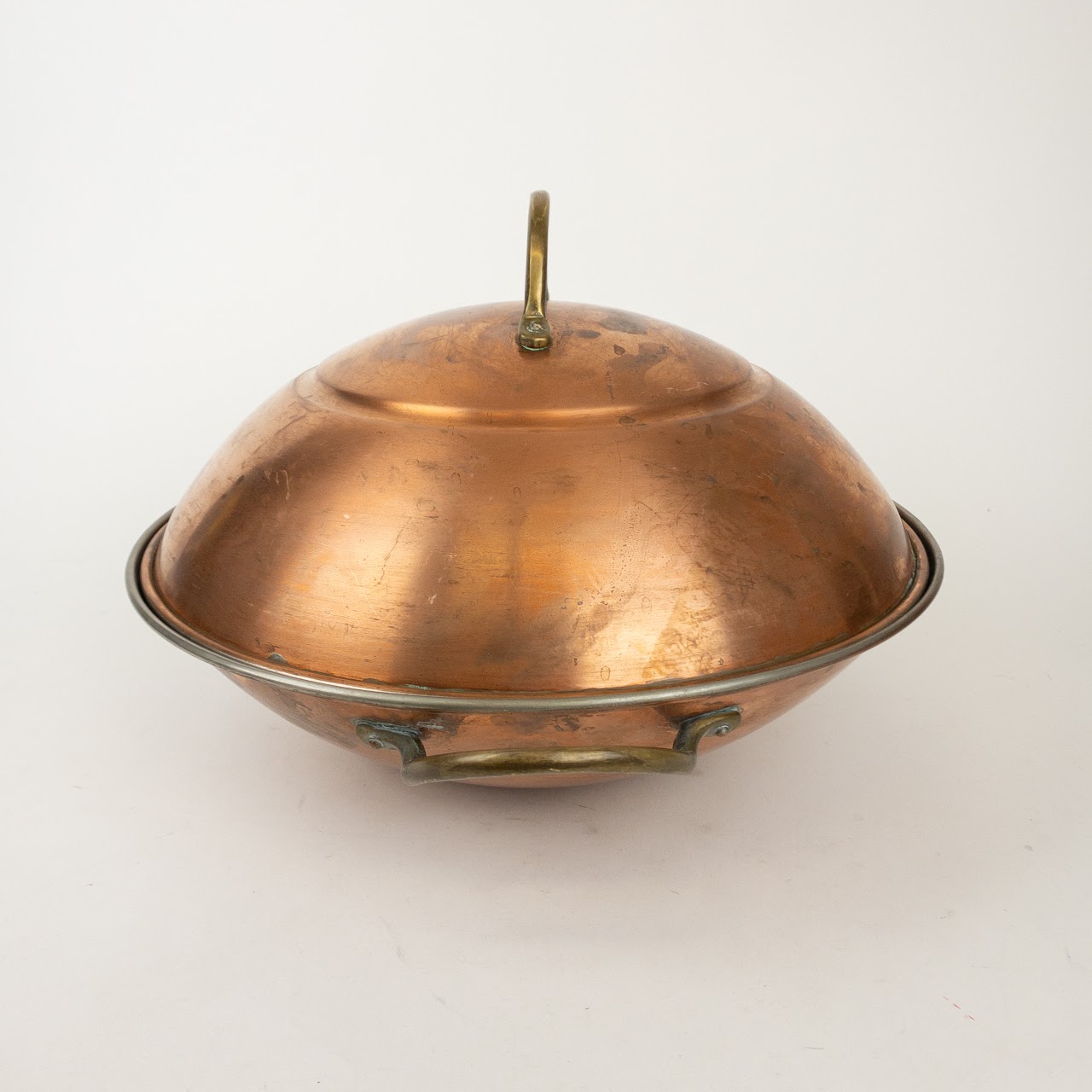 Copper Vintage Wok