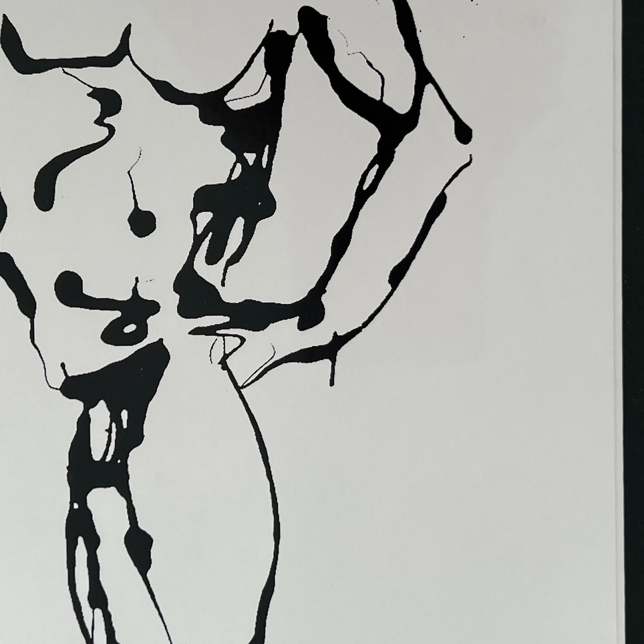 Uta Brauser Signed Contemporary Figural Print