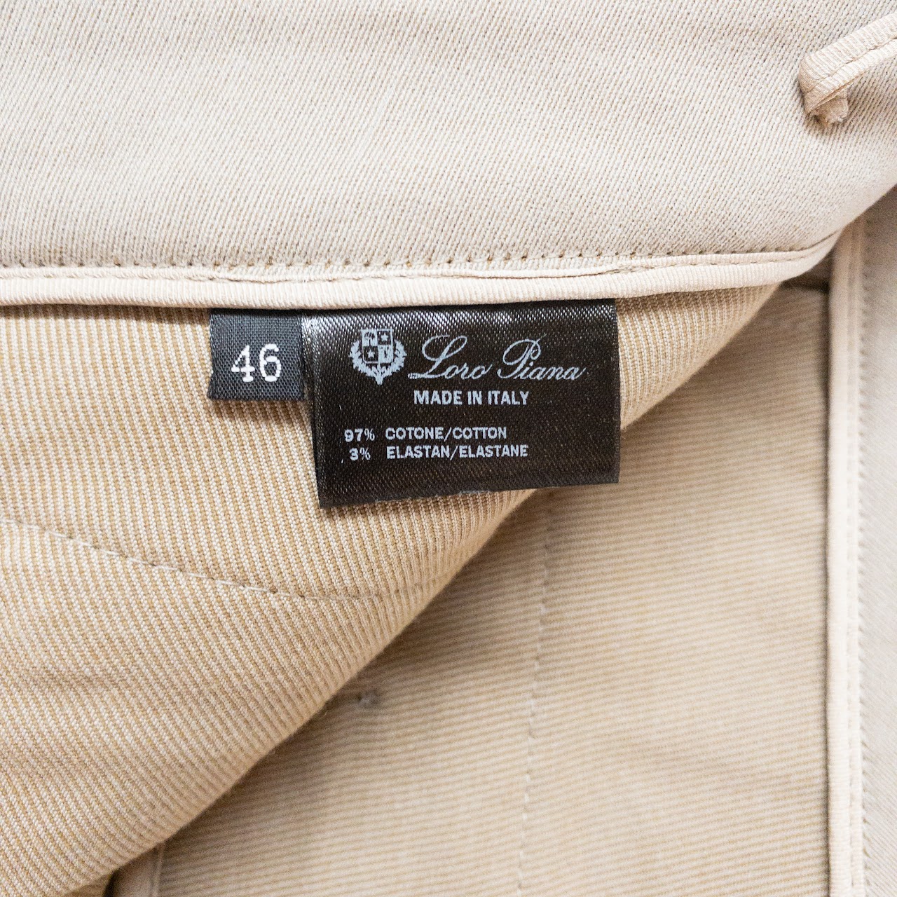 Loro Piana Brushed Twill Jodhpur Trousers