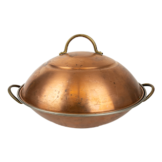 Copper Vintage Wok