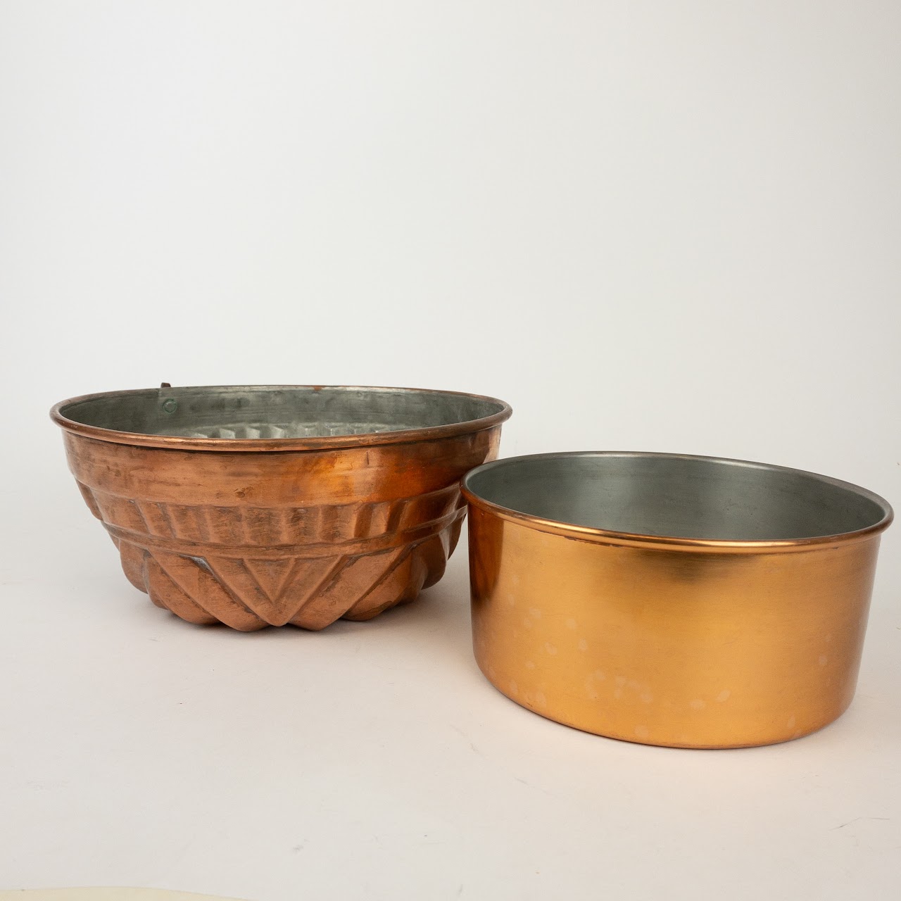 Copper Cake Pan Duo