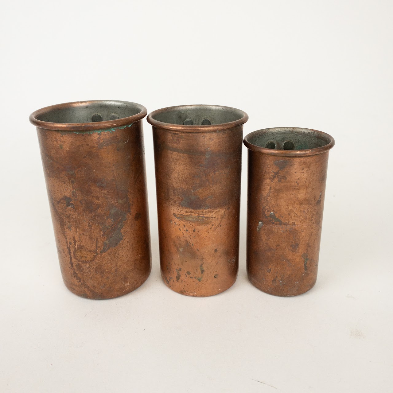 Copper Measuring Cup Set