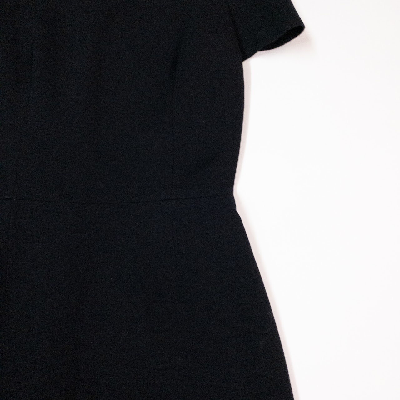 Prada Wool Crepe Sheath Dress