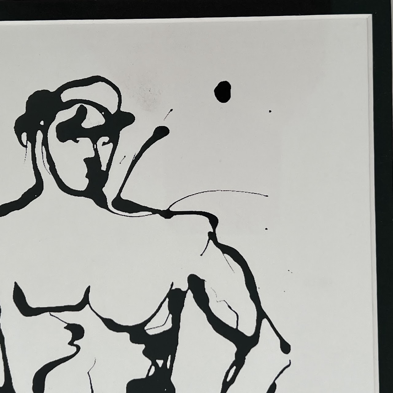 Uta Brauser Signed Contemporary Figural Print